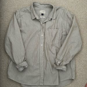 Target stripe button up